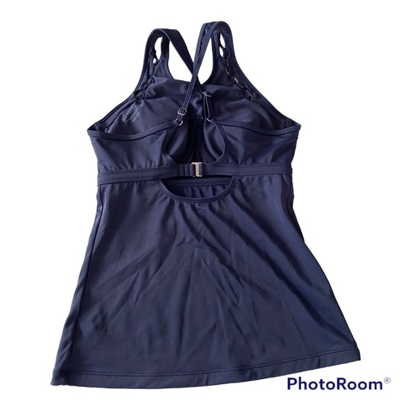 Athleta Tankini Top High Neck Bra Top - Picture 3 of 9